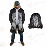 Wicca Moon And Hands SED-0152 Cloak with bag