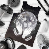 Wicca Moon And Hands SED-0152 Men Tank-tops