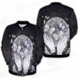 Wicca Moon And Hands SED-0152 Button Jacket