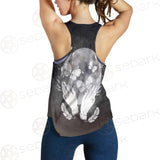 Wicca Moon And Hands SED-0152 Women Tank Top