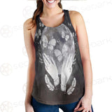 Wicca Moon And Hands SED-0152 Women Tank Top