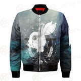 Wicca Rabbit Pattern SED-0153 Bomber Jacket