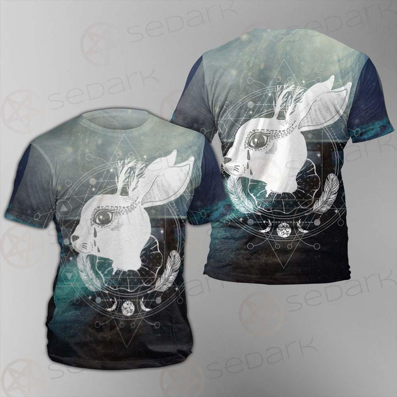 Wicca Rabbit Pattern SED-0153 Unisex T-shirt