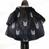 Witch Cat Pattern SED-0154 Cloak with bag