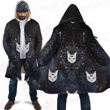 Witch Cat Pattern SED-0154 Cloak with bag