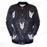 Witch Cat Pattern SED-0154 Button Jacket