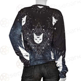 Witch Cat Pattern SED-0154 Unisex Sweatshirt