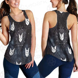 Witch Cat Pattern SED-0154 Women Tank Top