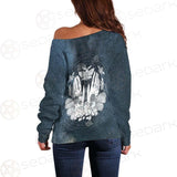 Wicca Hands SED-0155 Off Shoulder Sweaters