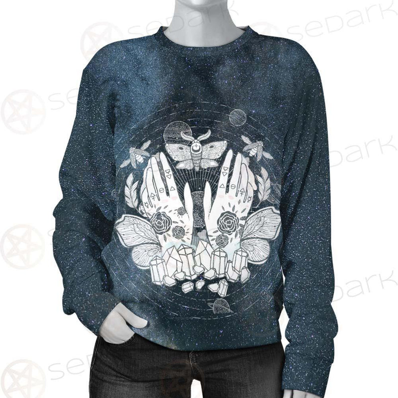 Wicca Hands SED-0155 Unisex Sweatshirt