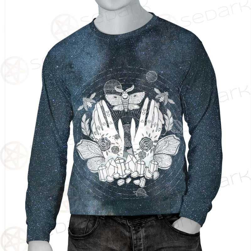 Wicca Hands SED-0155 Unisex Sweatshirt