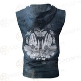 Wicca Hands SED-0155 Zip Sleeveless Hoodie