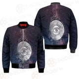 Wicca Pattern In Hands SED-0156 Bomber Jacket