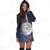 Wicca Pattern In Hands SED-0156 Hoodie Dress