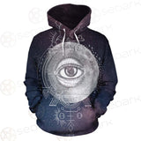 Wicca Pattern In Hands SED-0156 Hoodie Allover