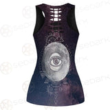 Wicca Pattern In Hands SED-0156 Hollow Out Tank Top