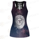 Wicca Pattern In Hands SED-0156 Hollow Out Tank Top