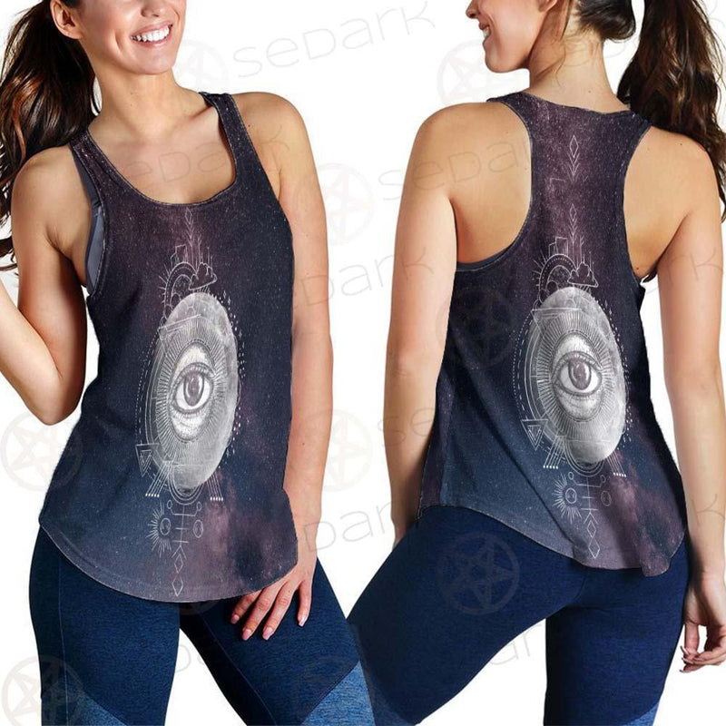 Wicca Pattern In Hands SED-0156 Women Tank Top
