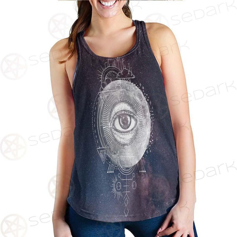 Wicca Pattern In Hands SED-0156 Women Tank Top