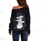 Eye Off The Moon SED-0157 Off Shoulder Sweaters