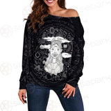 Eye Off The Moon SED-0157 Off Shoulder Sweaters