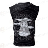 Eye Off The Moon SED-0157 Zip Sleeveless Hoodie