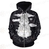 Eye Off The Moon SED-0157 Zip-up Hoodies