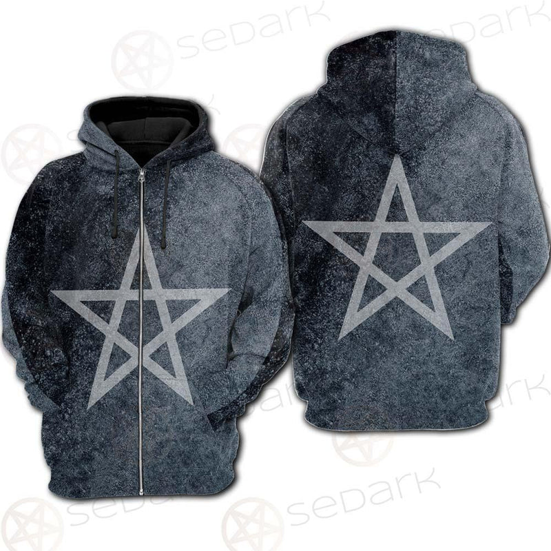 Wicca Girl SED-0158 Hoodie Raglan Zip