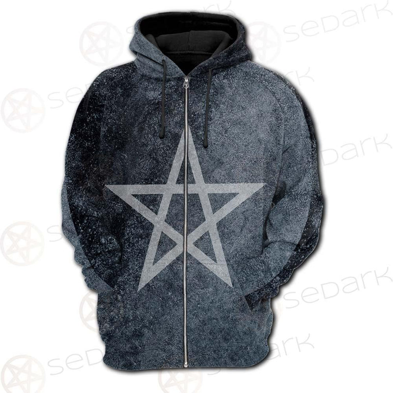 Wicca Girl SED-0158 Hoodie Raglan Zip