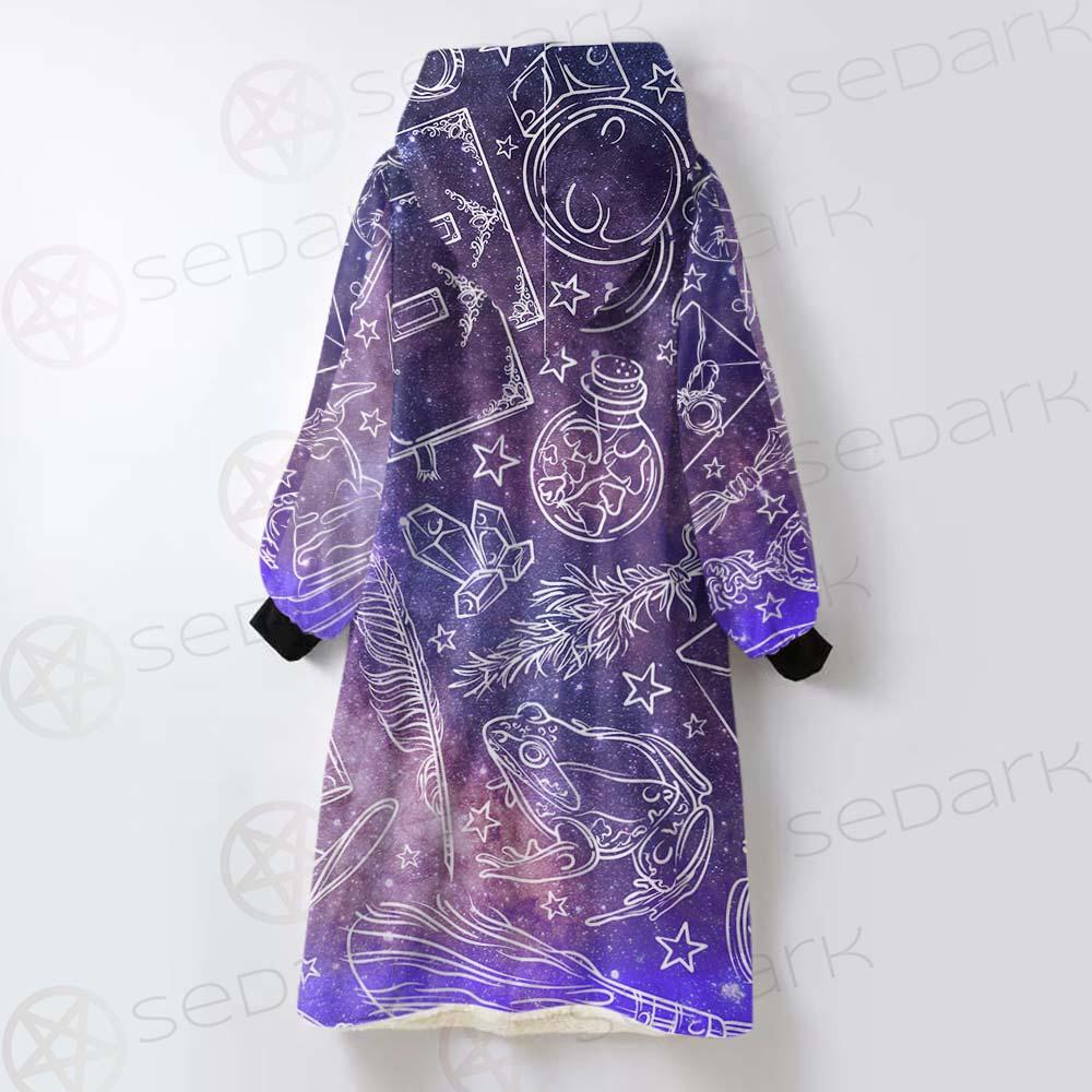 Wicca Star SED-0159 Oversized Sherpa Blanket Hoodie