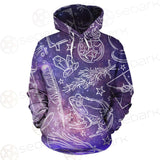 Wicca Star SED-0159 Hoodie Allover