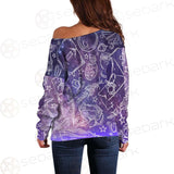 Wicca Star SED-0159 Off Shoulder Sweaters
