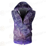 Wicca Star SED-0159 Zip Sleeveless Hoodie