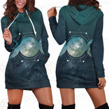 Wicca Pattern SED-0160 Hoodie Dress