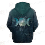 Wicca Pattern SED-0160 Hoodie Raglan Zip