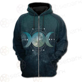 Wicca Pattern SED-0160 Hoodie Raglan Zip