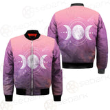 Triple Moon Wicca SED-0161 Bomber Jacket