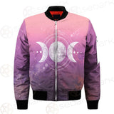 Triple Moon Wicca SED-0161 Bomber Jacket