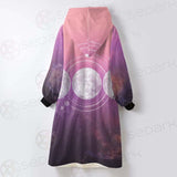 Triple Moon Wicca SED-0161 Oversized Sherpa Blanket Hoodie