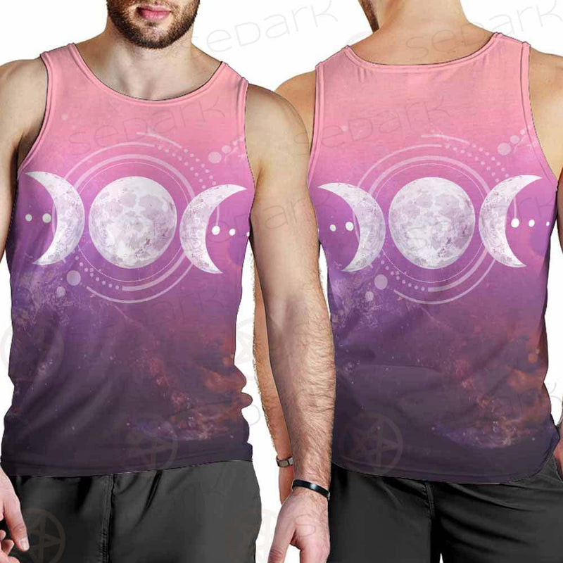 Triple Moon Wicca SED-0161 Men Tank-tops