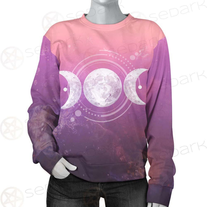 Triple Moon Wicca SED-0161 Unisex Sweatshirt