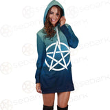 Religious Sign Wicca SED-0162 Hoodie Dress