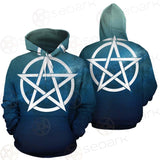 Religious Sign Wicca SED-0162 Hoodie Allover