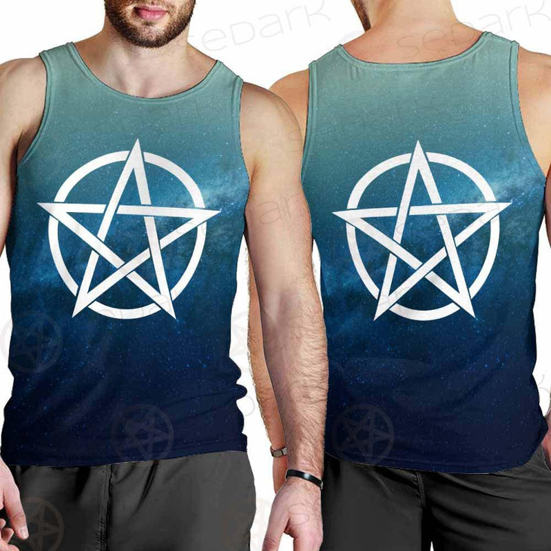 Religious Sign Wicca SED-0162 Men Tank-tops