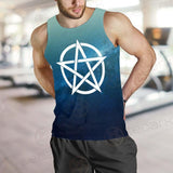 Religious Sign Wicca SED-0162 Men Tank-tops