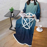 Religious Sign Wicca SED-0162 Sleeved Blanket