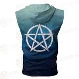 Religious Sign Wicca SED-0162 Zip Sleeveless Hoodie