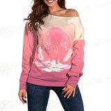 Wicca Coven SED-0163 Off Shoulder Sweaters