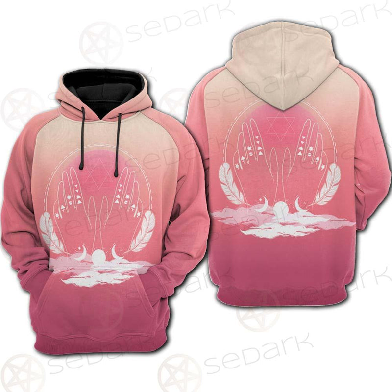 Wicca Coven SED-0163 Hoodie Raglan
