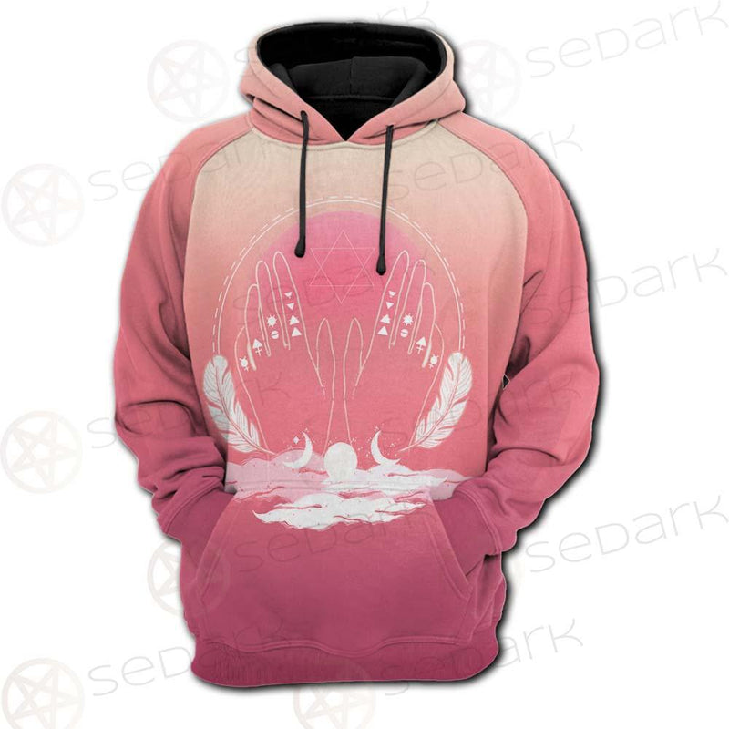 Wicca Coven SED-0163 Hoodie Raglan